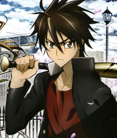 Download Caption: Takashi Komuro - A Protagonist Of Highschool Of The Dead  Wallpaper