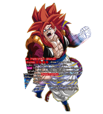 Super Saiyan 4 Gogeta, This is it. The strongest being in t…