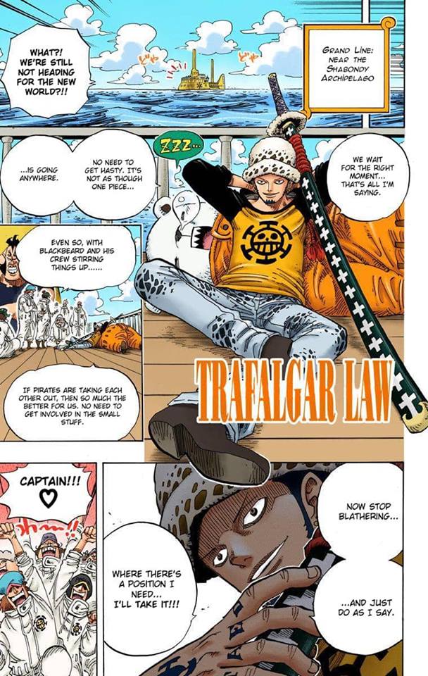 Starting Over as Trafalgar D. Water Law and Eating Operation Fruit