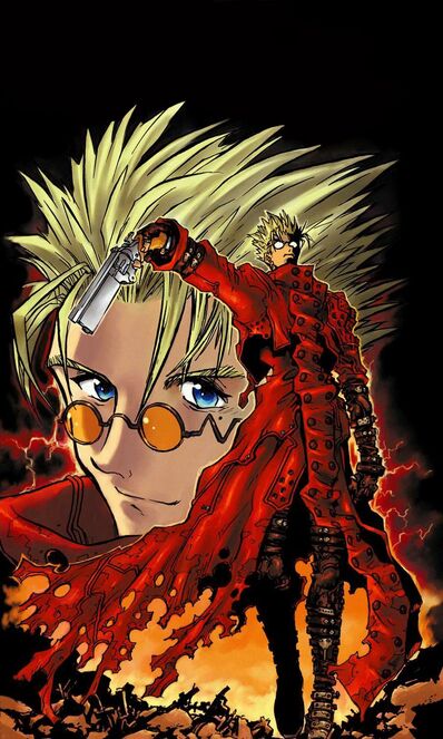 Trigun Vash the Stampede Dark Red Wallpapers - Trigun Wallpapers