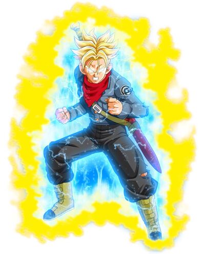 Trunks del futuro ssj rage  Dragon ball wallpapers, Anime dragon