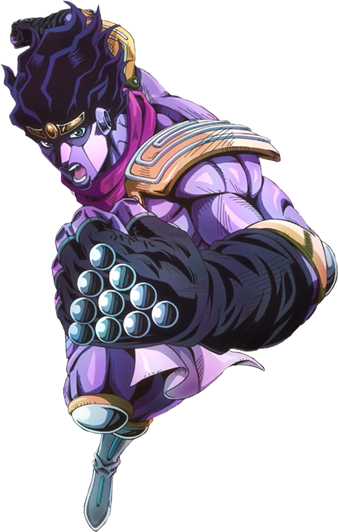 Star Platinum's stand stat screen in anime part 3-4-6 : r