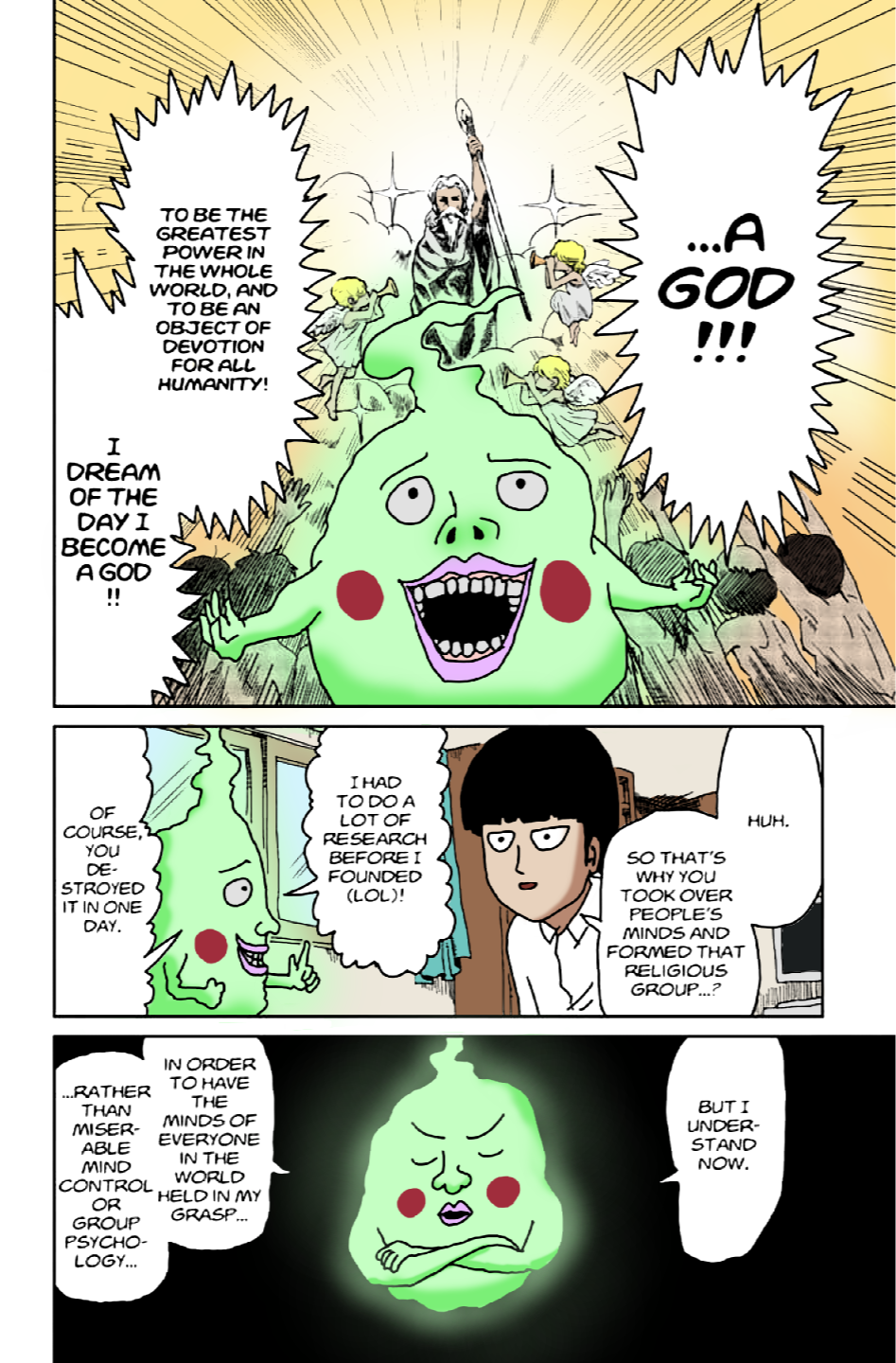 Dimple Unleashed the Monster I've Been Waiting For in Mob Psycho 100 Season  3 Episode 5 
