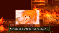 Marle's drawing in Lucca's orphanage