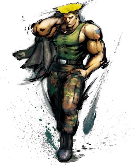 Guile - Street Fighters - Second take - Character profile 