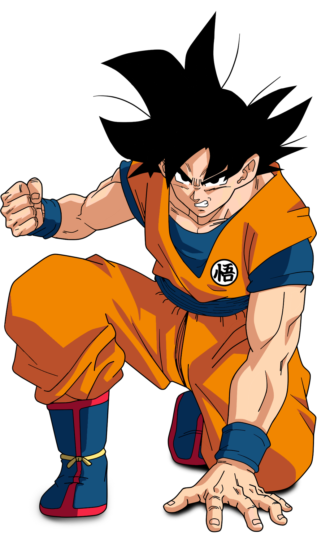 Goku Clipart Super Saiyan God - Goku Super Saiyan Blue Kaioken Png