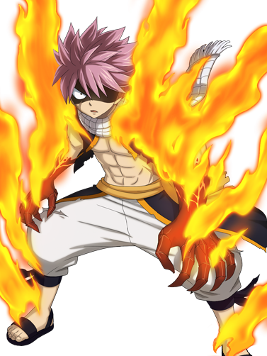 Natsu Dragneel Forms and Evolutions Power Levels 