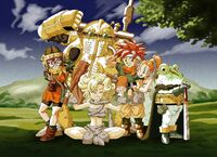 Chrono Trigger main cast photo