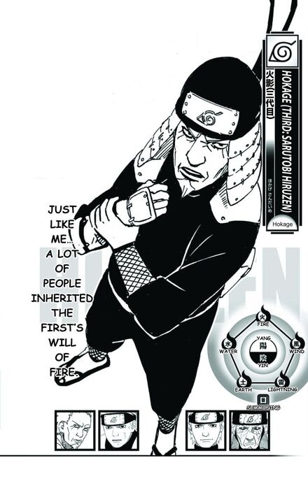 Hiruzen Sarutobi, Naruto Wiki