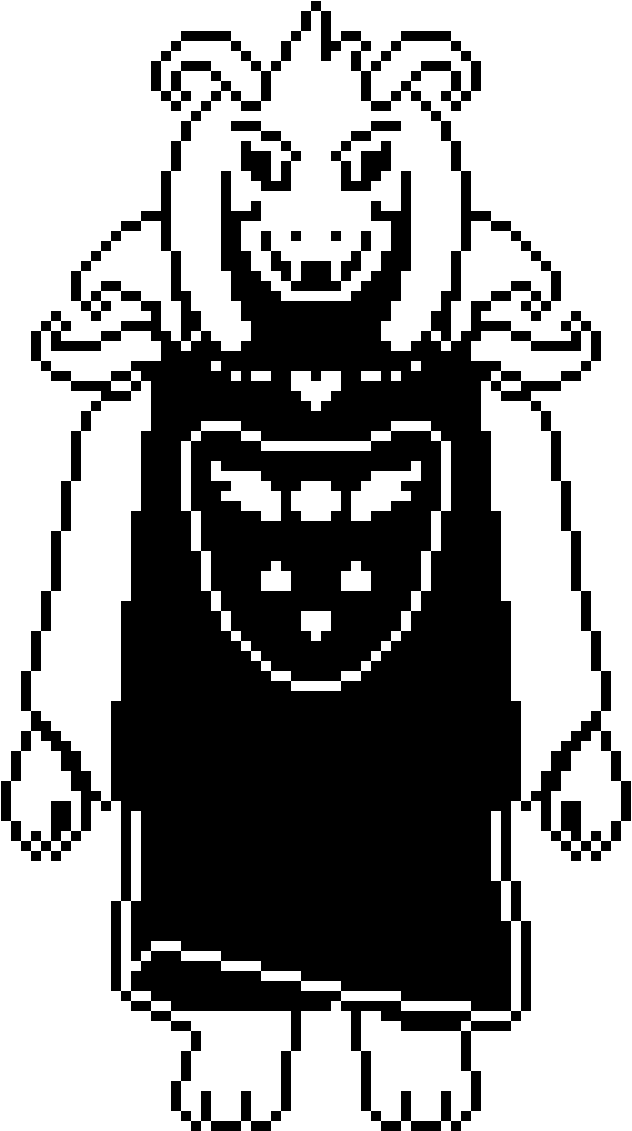 Undertale Pixel Art, Sprite, Video Games, Toriel, Flowey, Overworld, Boss,  Drawing png