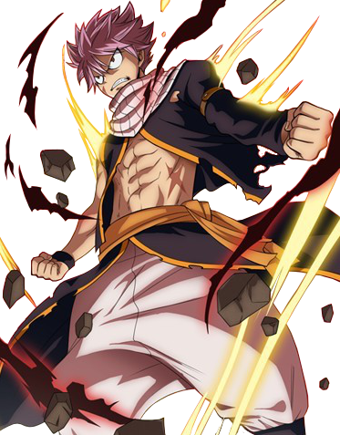 Godly Fire Dragon Force Natsu Burns Everything! That's A Mouthful