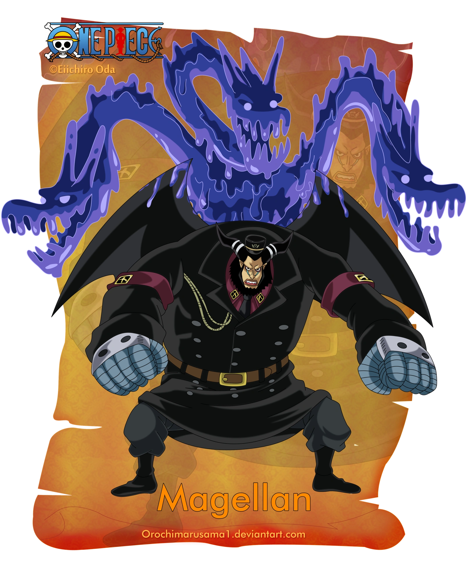 Magellan, One Piece Wiki