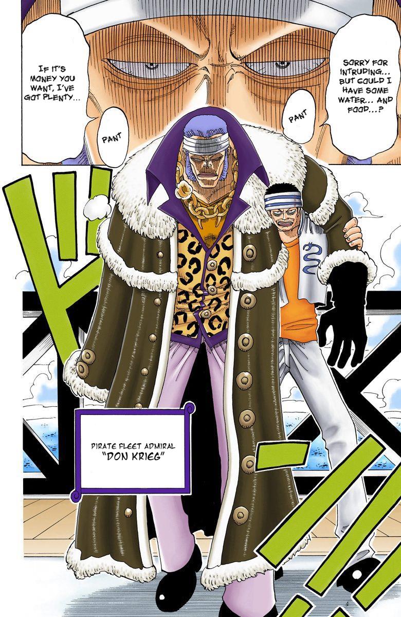 One Piece Wiki - DON KRIEG He is the admiral of the