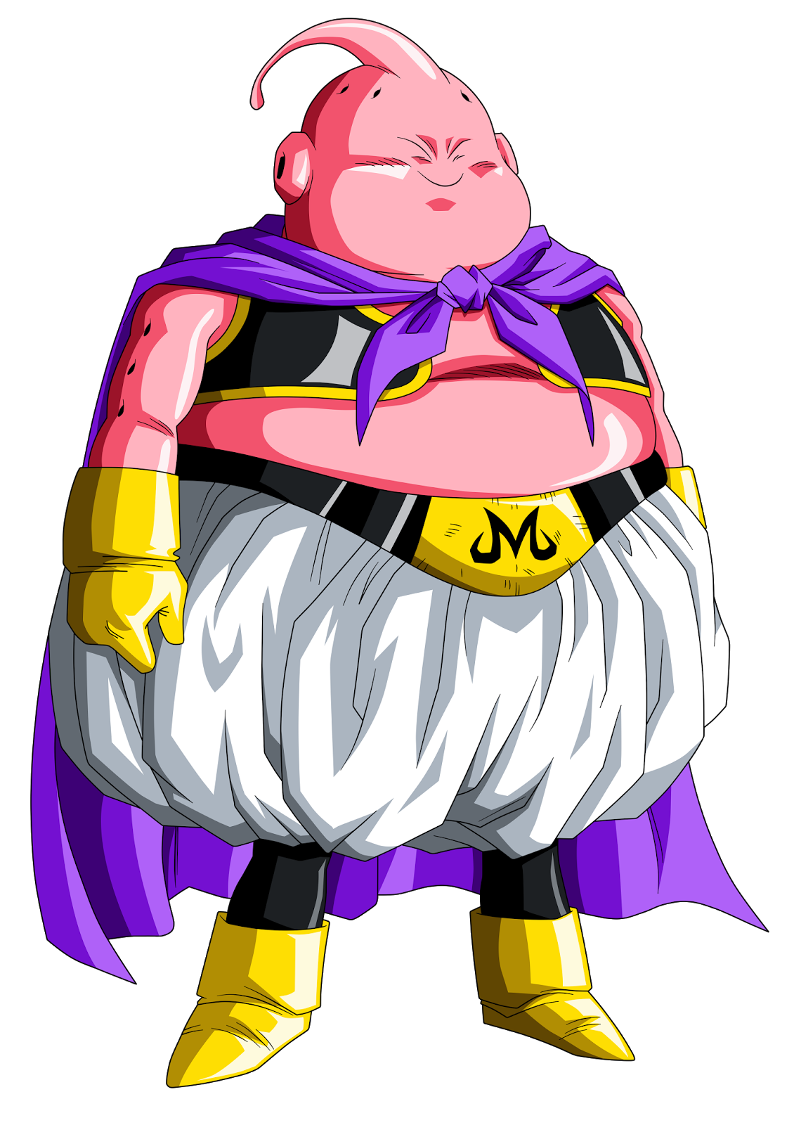 Tutorial speed drawing of fat Boo - Majin Boo, Dragon Ball Z- como des
