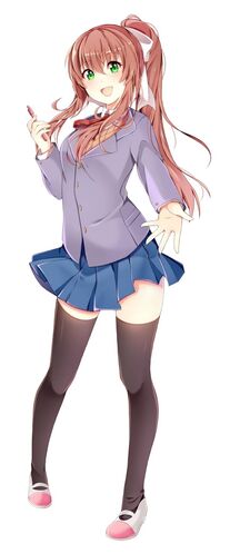 Monika (Doki Doki Literature Club), UDB&NOG Wiki