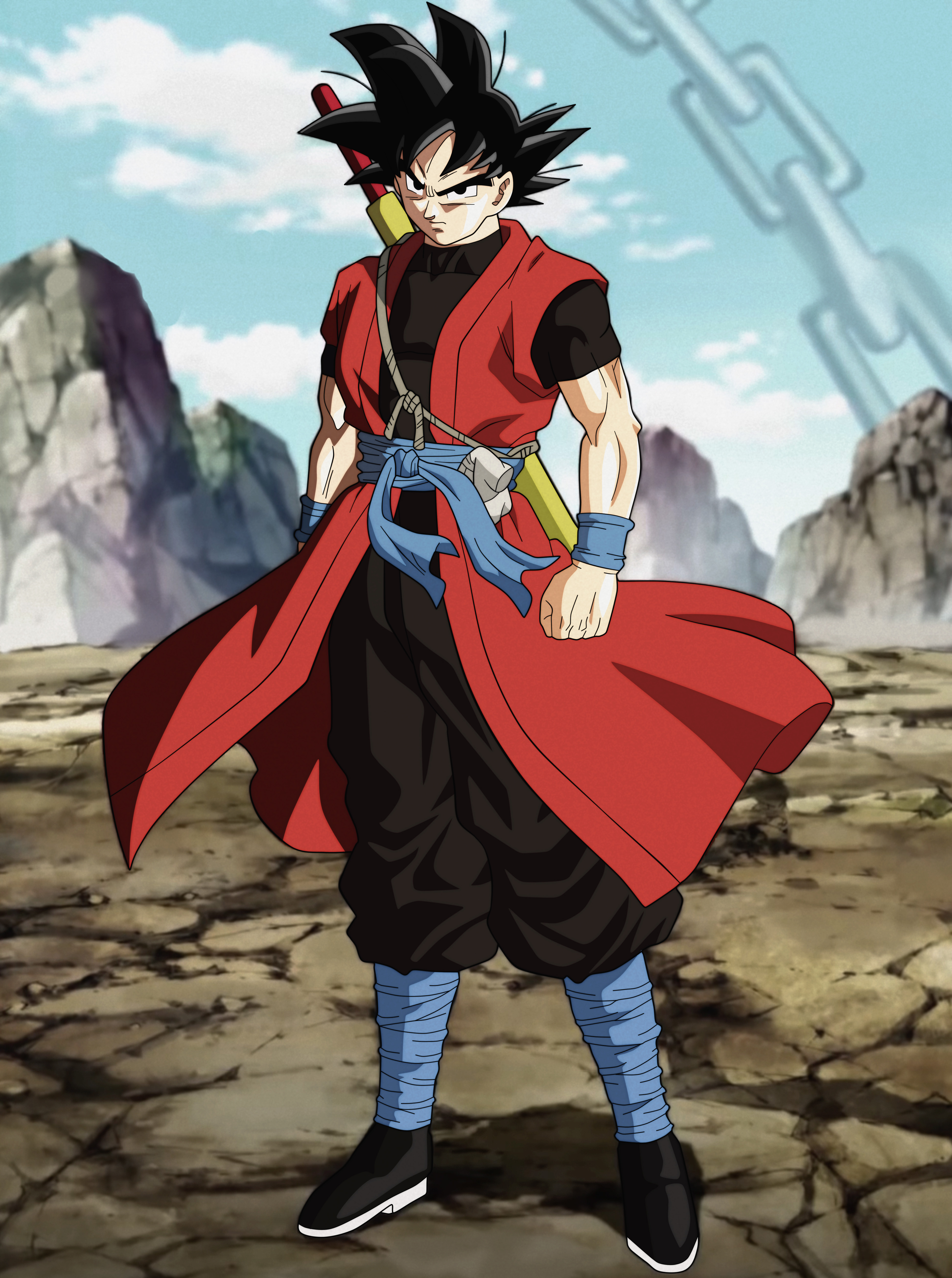 Who is Xeno Goku, Comp, Son Goku Naruto from Dragon Ball