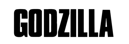 Black Logo Godzilla