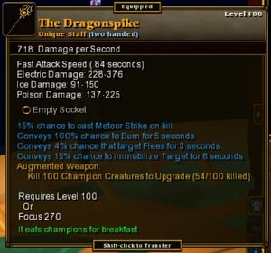 The Dragonspike 1