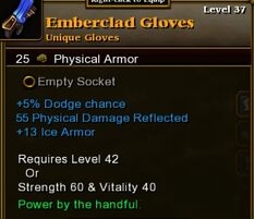 Emberclad Gloves