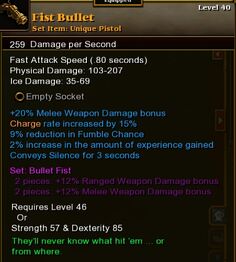 Fist Bullet