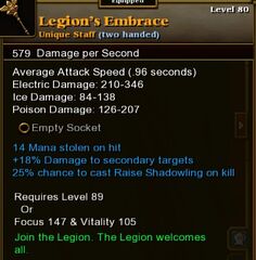 Legion embrace