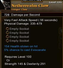 Netherealm Claw