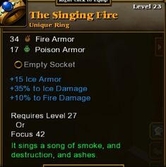 The Singing Fire
