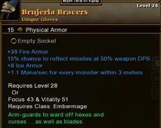 Brujeria Bracers