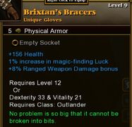 Brixtan's Bracers