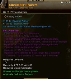 Unearthly Bracers
