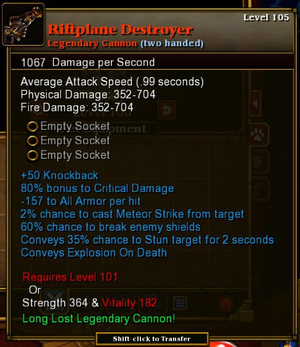 Riftplane Destroyer | Torchlight Wiki | Fandom