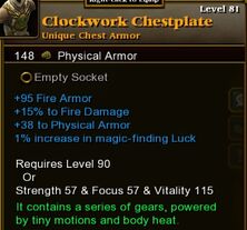 Clockwork Chestplate