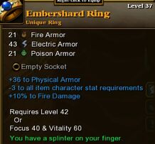 Embershard Ring