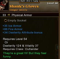 Shanks Gloves