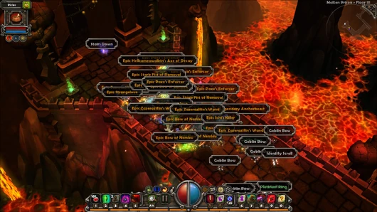 Shadow Vault loot after floor 100