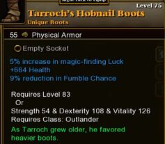 Tarroch Hobnail boots