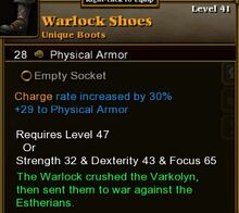 Warlock Shoes