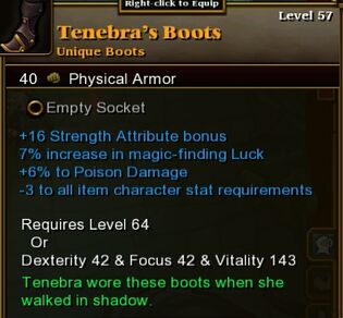 Tenebra's Boots