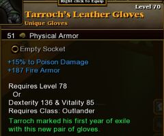 Tarroch Leather Gloves