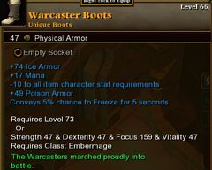 Warcaster Boots
