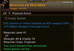 Bracers Ex Machina