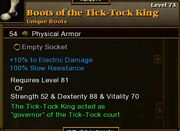 Boots of the Tick-Tock King