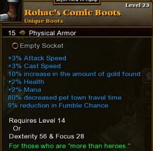 Rohacs Comic Boots