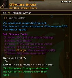 Obscure Boots