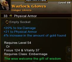 Warlock Gloves