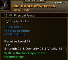 The Boots of Severax