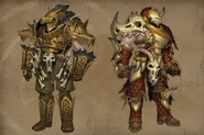 Concept art of Berserker armor