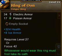 Ring of Oan
