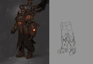 Concept art of the Dark Alchemist