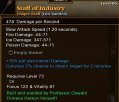 Staff of Industry